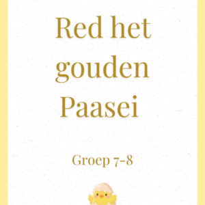 Escaperoom Pasen - Red het Gouden Paasei
