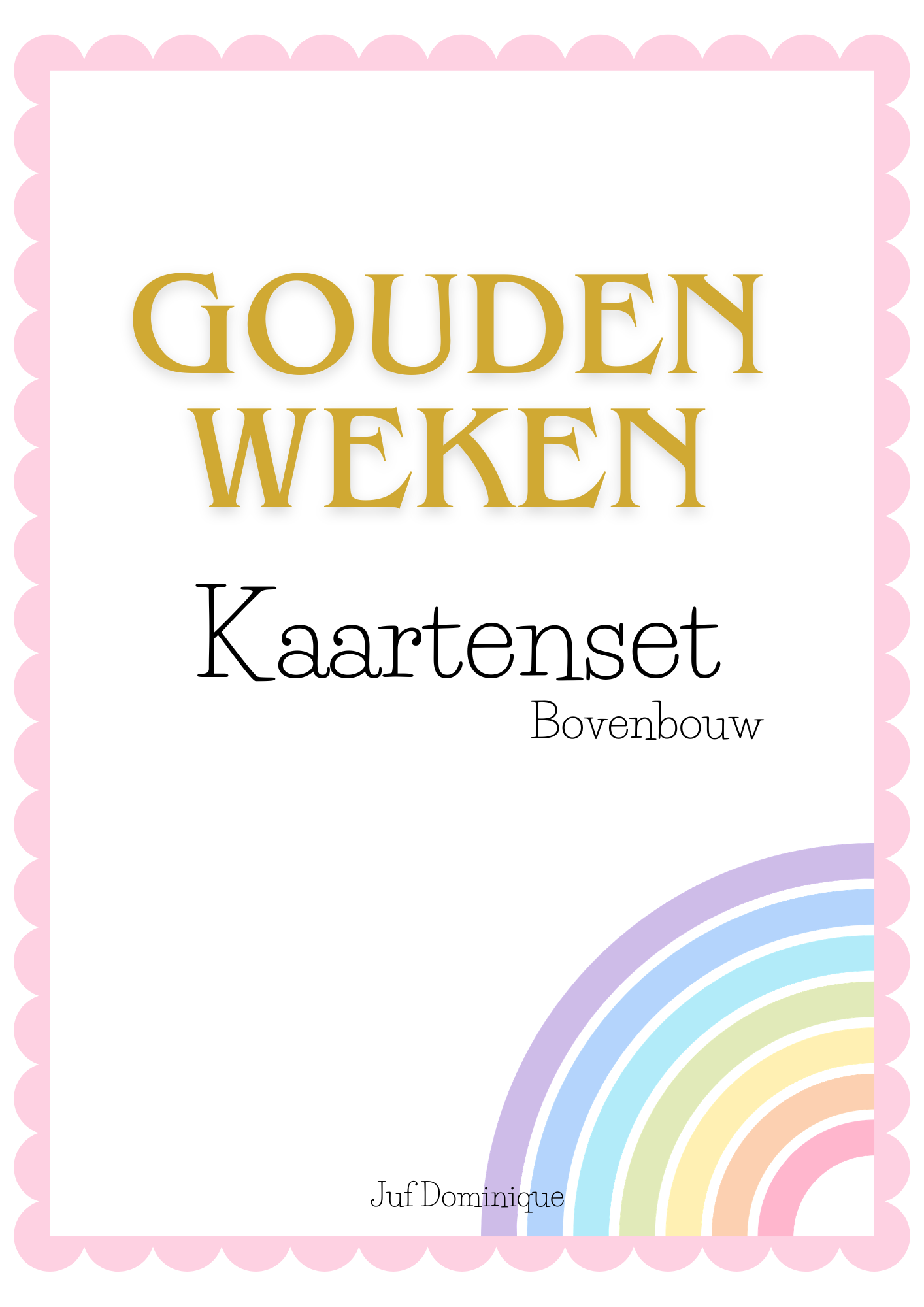 Activiteit Gouden weken kaartenset